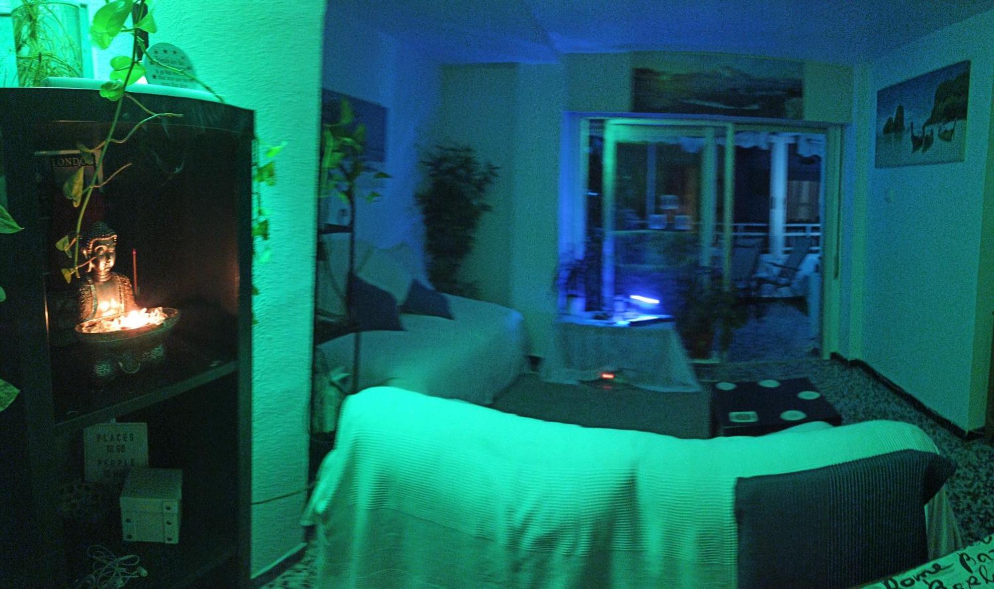 Blue Double Private Room At Front Beach - Habitacion Doble En La Playa 瓦伦西亚 外观 照片